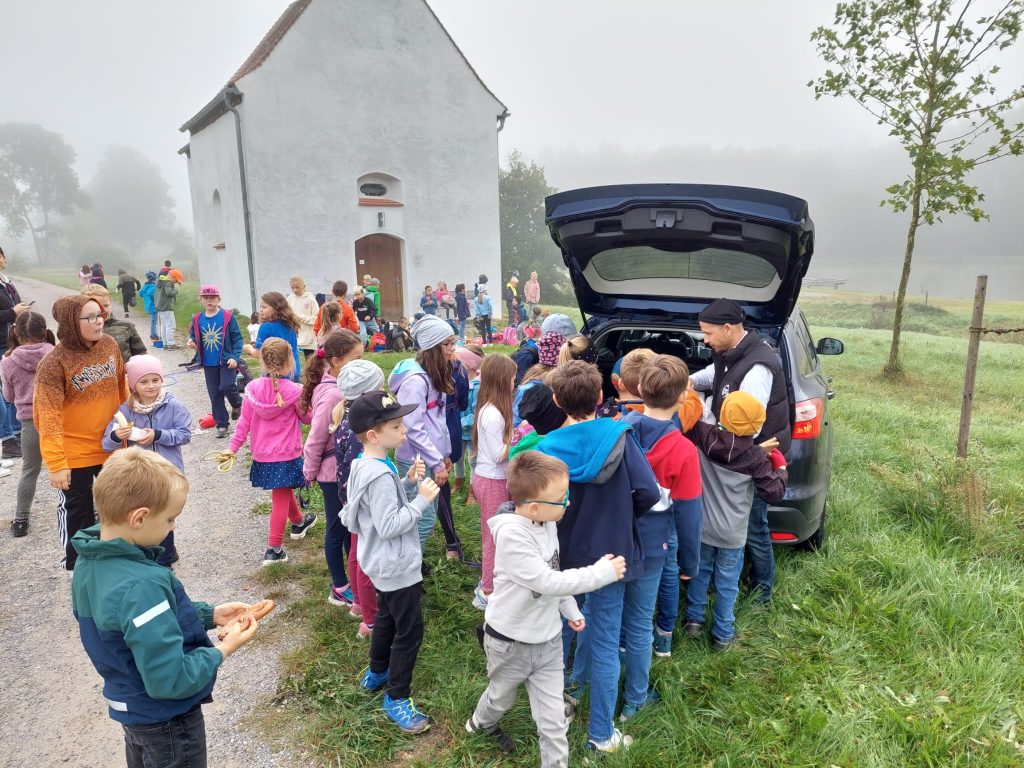 Wandertag der Grundschule Steinberg am See